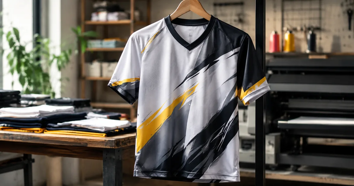 Jersey Printing Custom Murah Berkualitas untuk Tim Futsal & Esport