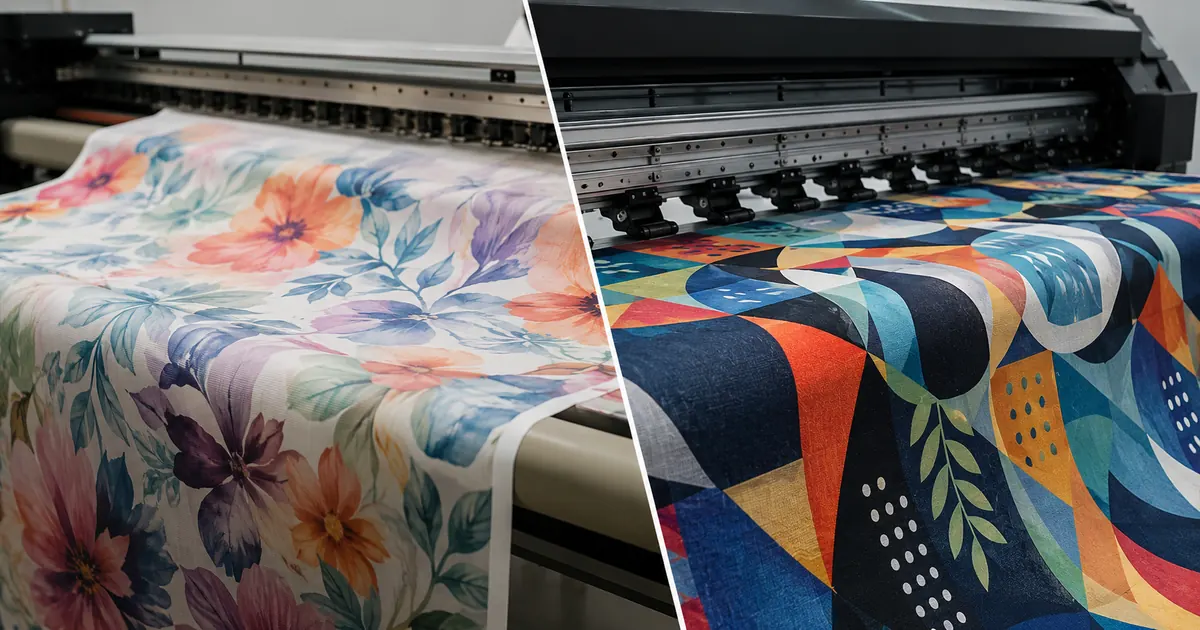 Perbedaan Printing Kain Sublimasi dan Digital